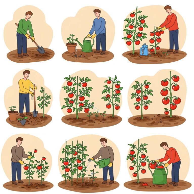 خطوات زراعة الطماطم في المنزل