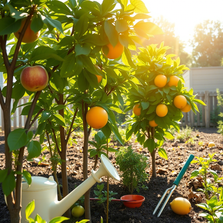 زراعة اشجار مثمرة في المنزل