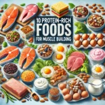 10 أكلات تحتوي على بروتين لبناء العضلات | تعرف على أفضل الأطعمة لزيادة الكتلة العضلية