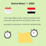 آخر موعد للتوقيت الشتوي لعام 2025 وبدء التوقيت الصيفي في مصر