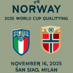 إيطاليا ضد النرويج – تصفيات كأس العالم 2026