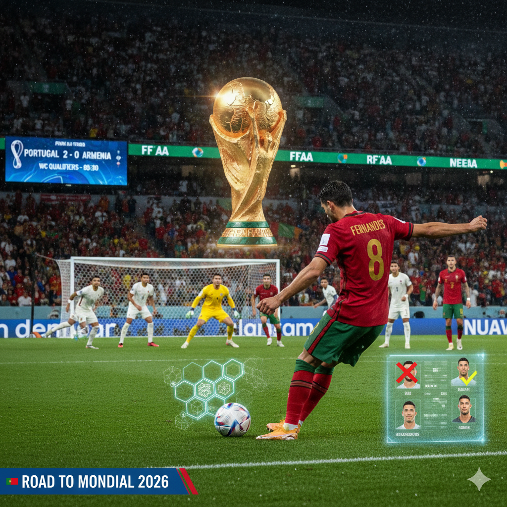 توقعات مباراة البرتغال ضد أرمينيا في تصفيات كأس العالم 2026