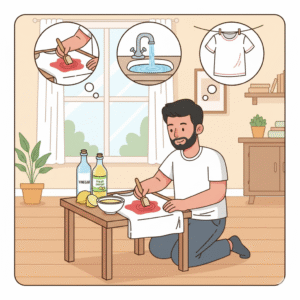 عصير الليمون والخل الأبيض